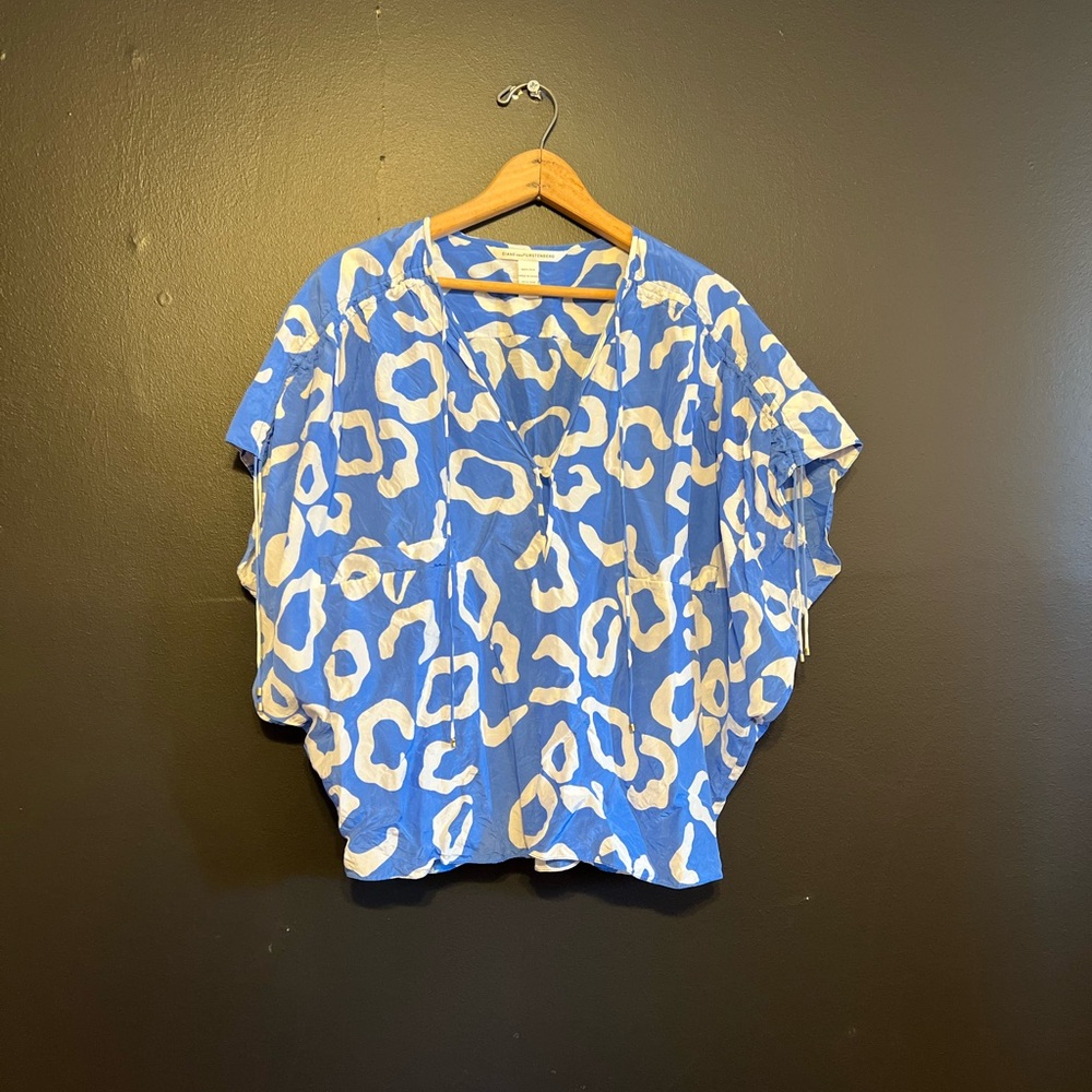 Diane von Furstenberg Cascadia Silk Blouse